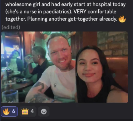 Comfortable together — and already planning the next date